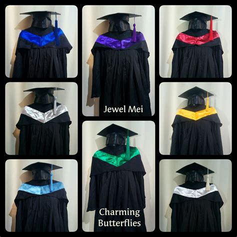 Full Set Bachelor S Degree Graduation Toga With White Combination Shopee Philippines Atelier