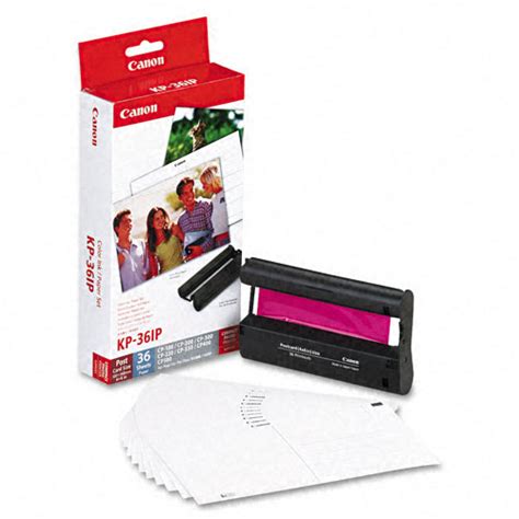 Canon Selphy Cp Color Ink Postcard Paper Set Oem Sheets