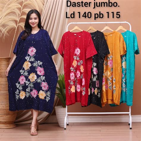 Jual Daster Jumbo Batik Cap Ld Terbaru Cincin Rayon Tebal Premium