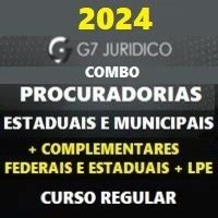 Combo Pge E Pgm Procuradorias Estaduais E Municipais Complementares