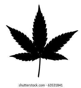 Cannabis Leaf Vector Stock Vector (Royalty Free) 63531841 | Shutterstock