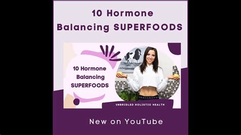 10 Hormone Balancing Superfoods Youtube