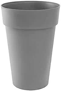 Eda Plastiques Vase Haut Toscane Gris B Ton L Cm Amazon