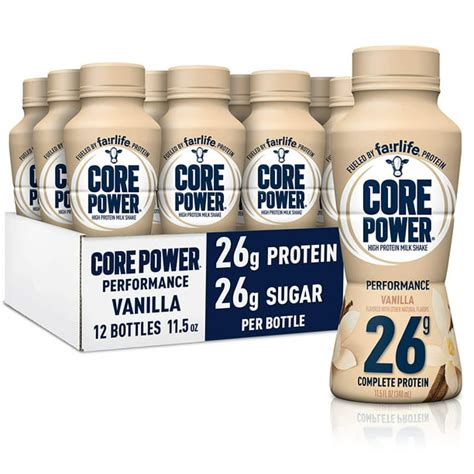 Fairlife Core Power 26g Protein Milk Shakes Ready To Drink For Workout Recovery No Artificial