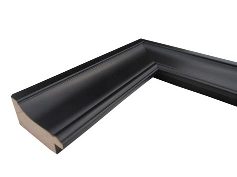 Inch Wide Black Picture Frame Moulding In Lengths M