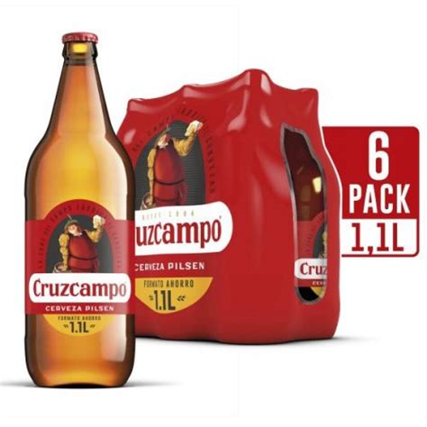 Cruzcampo Cerveza Pack6 1 1litro Minimarken