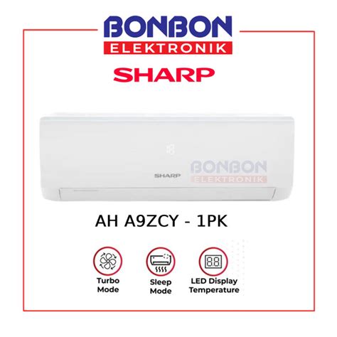 Promo Sharp Ac Pk Ah A Zcy Pk Split Standard Ah A Zcy Cicil X