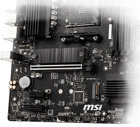 Msi B M Pro Vdh Wifi Proseries Motherboard Amd Am Ddr Pcie Sata