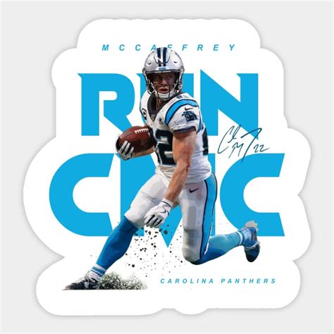 Christian Mccaffrey Christian Mccaffrey Carolina Panthers Sticker