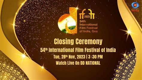 Th International Film Festival Of India Closing Ceremony Iffi