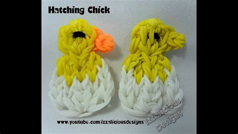 Rainbow Loom Baby Chickduck Charm Youtube