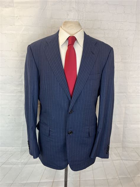 Loro Piana Super Oxxford Clothes Men S Navy Blue Gem