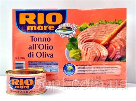 Тунець в оливковій олії Rio 80г: продажа, цена в Львове. Рыбные ...