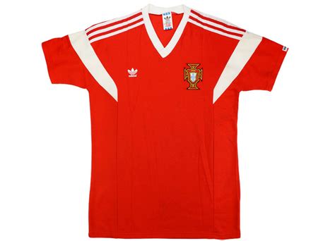 Adidas Portugal U Match Worn Home Shirt Vintage Football