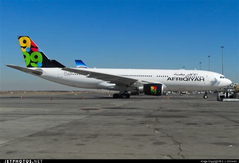 A Onh Airbus A Afriqiyah Airways C V Grinsven Jetphotos