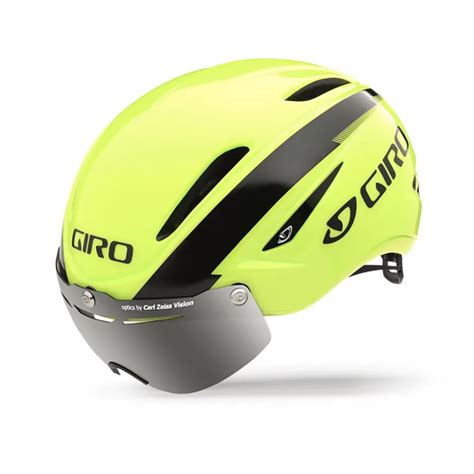 Giro Air Attack Shield Road Bike Helmet Highlight Yellow