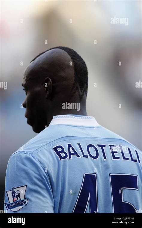 Mario Balotelli Manchester City Fc Manchester City Fc Ethiad Stadium Manchester England 15