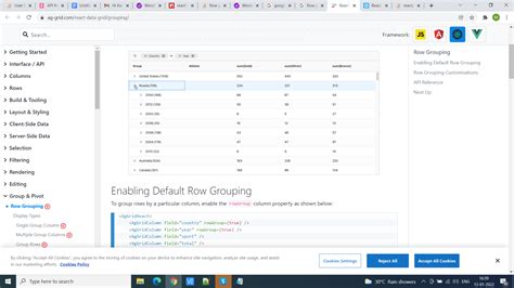 Reactjs Row Grouping Is Possible In React Data Table Component