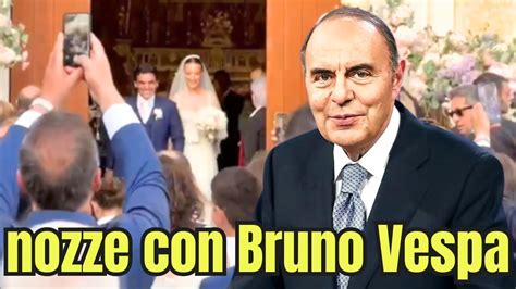 Matrimonio Del Figlio Di Bruno Vespa Youtube