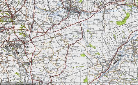 Historic Ordnance Survey Map of Culcheth, 1947