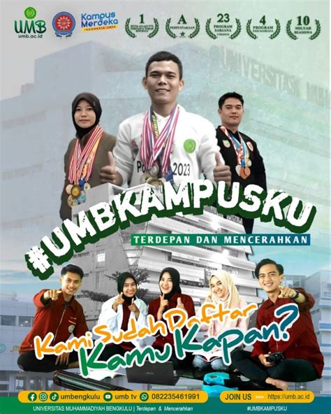 Beasiswa UMB Universitas Muhammadiyah Bengkulu