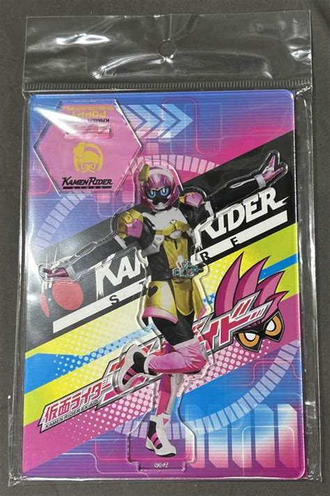 Kamen Rider Store アクリルスタンド 仮面ライダーエグゼイド 仮面ライダーポッピー ときめきクライシスゲーマー レベルx