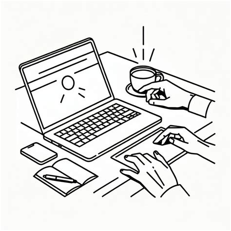 24 Desenhos de Computador para Colorir – 123 Colorir