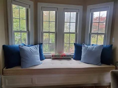 How to Transform Bay Window Seating with Beautiful Bespoke Cushion ...