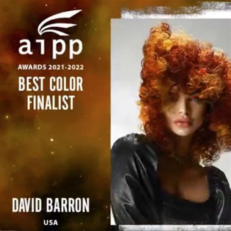 David Barron Named Aipp Awards Best Color Finalist For 2021 22 Barron S London Salon