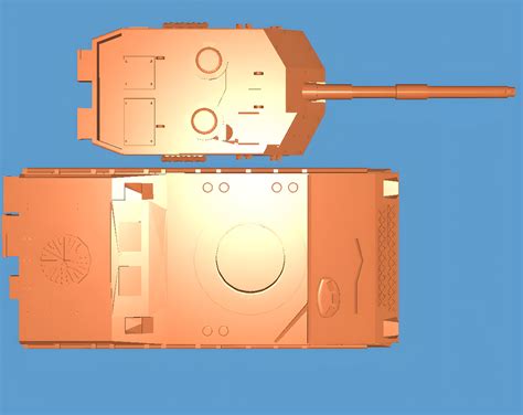 Stl File C1 Ariete Italian Main Battle Tank 🤌・model To Download And 3d