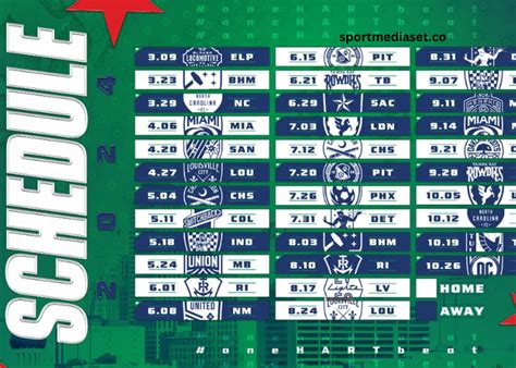 Hartford Athletic Schedule | Sportmediaset