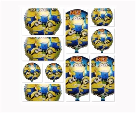 Minions Blue Balloons Mercari