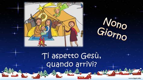 NOVENA DI NATALE PER BAMBINI SCUOLA MATERNA ELEMENTARE TI ASPETTO