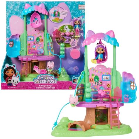 Gabby S Dollhouse Transforming Garden Treehouse Playset