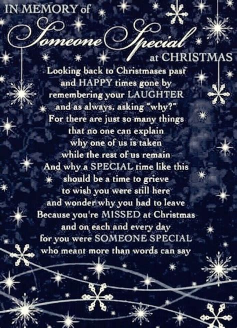 13 Best Christmas Memorial Poems Images On Pinterest Funeral Poems