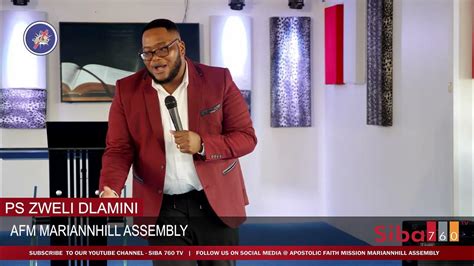 Sermon By Ps Zweli Dlamini Youtube