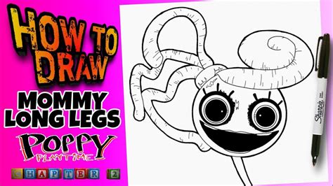 How To Draw Mommy Long Legs Jumpscare From Poppy Playtime Chapter 2