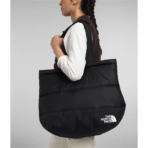 Nuptse Tote Bag Tnf Black Npf Hip Packs And Totes The North Face