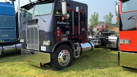 Freightliner Fla Review Cabover Vintage Truck Trucktube Youtube