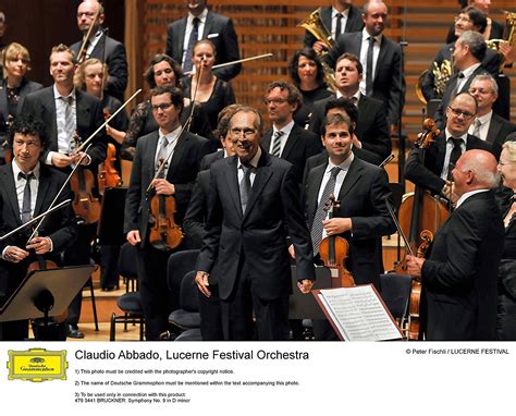 Claudio Abbado Lucerne Festival Orchestra Bruckner Symphony No9