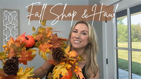 New Fall Shop With Me Haul Walmart Marshalls Joann Fabrics