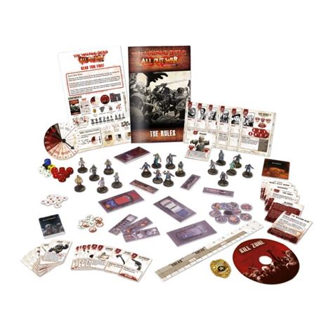 The Walking Dead All Out War Miniatures Game Core Set