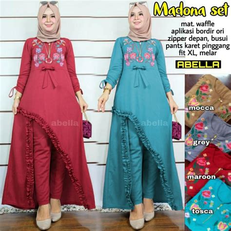 Gamis Brokat Modern Model Kebaya Gamis Untuk Orang Gemuk Seputar Model