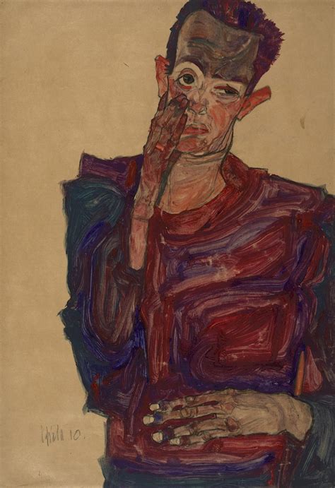 Egon Schiele Gli Autoritratti La Nudit Dellanima Arte Svelata