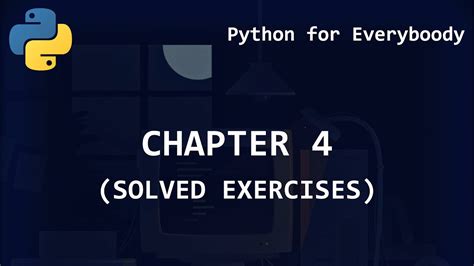 Python For Everybody Chapter 4 Functions Solved Exercises Youtube