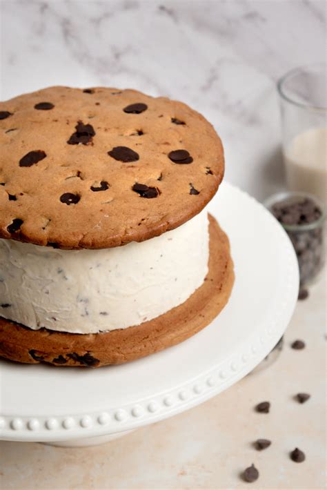 Try This At Home Giant Ice Cream Cookie Sandwich Four All Ice Cream