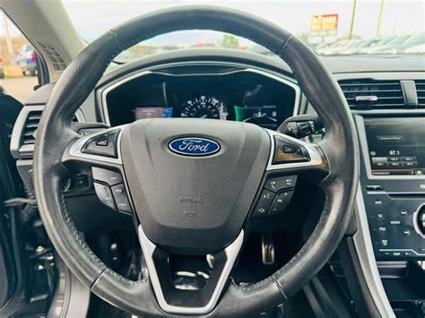 Ford Fusion Titanium Hybrid W Navigation System Moonroof