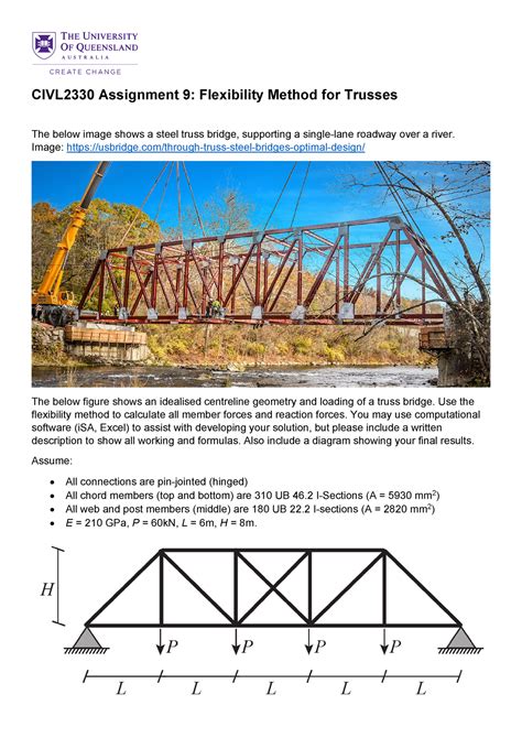 Civl Assignment Image Usbridge Through Truss Steel Bridges