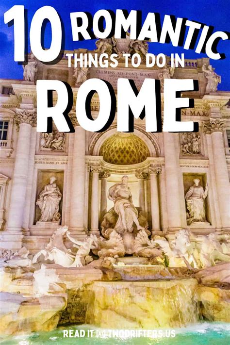 10 Super Romantic Things To Do In Rome