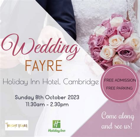 Holiday Inn Cambridge Wedding Fayre 8th October 2023